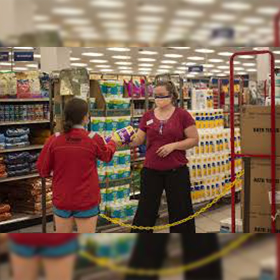 Michael Van Eaton related image showing store aisles and people indoors